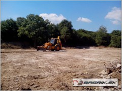 Zemné práce bagrom JCB 3CX